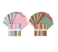 48 Feuilles Papier Scrap Double face, 15,2 x 15,2cm, 48 Designs Papier pour Scrapbooking, à Motif Papiers, Papiers Décoratifs Double face pour Journal Album de Bricolage (Rouge et Rose)