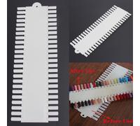 48 Grilles Acrylique Faux Ongles Art Conseils Vernis À Ongles Couleur Affichage Roue Pratique Montrer Conseil Support Étagère Ongles Outils