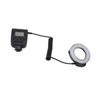 48 LED Macro Ring Flash Light with LCD, 3000K-15000K
