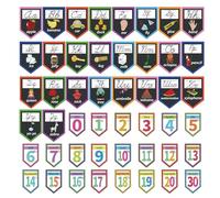 48 lettres de l'alphabet et des chiffres de A à Z pour la classe, 3.94 x 5.51in| Affiches de formation de lettres cursives pour l'école maternelle, primaire et élémentaire | Matériel pédagogique