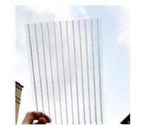 48 Panneaux de toiture en Polycarbonate Double paroi pour serres, pour Usage extérieur et toitures de Supports à Plantes (Couleur 8, 50 x 50 cm - 4 mm)