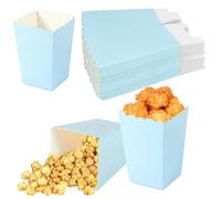 48 Pièces Boite Pop Corn Petite, 7,5x5,5x11 cm, Boîtes à Popcorn Carton