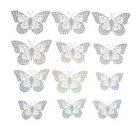 48 Pièces Stickers Muraux 3d Ajouré Décor Mural pour Porte