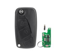48 puces 3 boutons télécommande de remplacement pour Fiat Iveco Daily MK4 2006-2011 Fiat télécommande avec porte-clés GT10 lame