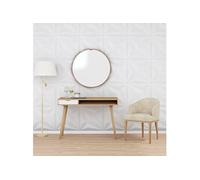 Panneaux muraux 48 pcs blanc 50x50 cm EPS 12 m² étoile