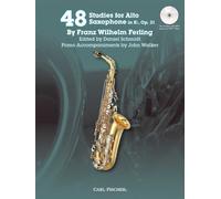 48 Studies for Alto Saxophone in Eb, Op. 31 w/CD by Franz Wilhelm Ferling Edited by Daniel Schmidt Piano Accompaniment by John Walker(2010-08-02)