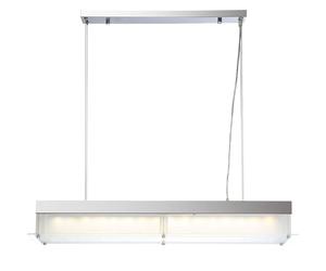 48 W LED lampe suspendue en cristal télécommande plafond pendentif chrome spot commutable Globo 49330