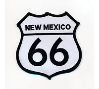 48 x 48 mm Route 66 États-Unis New Mexico Biker Trucker Patch écusson thermocollant 0791 A