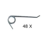 48 X ressort / pine pour rouleau de scarificateur EINHELL RG-SA 1433 / BG-SA 123 / ERL 500