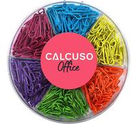 480 Pcs Colorful Paper Clips-Metal Clips For Office And School Supplies