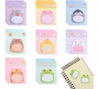 480 Pcs Feuilles Feuilles Notes Adhésives En Forme Animaux, Mini Notes Autocollantes, Colorées Blocs De Notes Adhésives, Pour Les Etudes, La Maison, Le Bureau, Ou Les Cadeaux