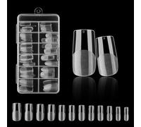 480 Pièces De Patchs D'Art À Ongles Givrés, Courts, Légers Et Transparents, Auto-Adhésifs Et Faciles À Transporter, Adaptés Au Bricolage Des Ongles Et Au Perçage.