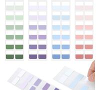 480 Pièces Onglets Adhésifs Gommettes Autocollantes Marque Page Adhesif | Annotation Livre Notes Adhésives Multicolores pour la Maison École Bureau Documents Livres Calendriers Fichiers Cahiers