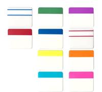 480 pièces onglets index collant 5x4 cm, onglets adhésifs index repositionnables, marque-page adhésif coloré, onglet bible français pour livres, documents, cahiers et organisation