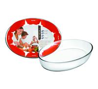 [480123] IBILI Plat à Four Ovale KRISTALL 23X16X5 CM