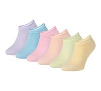ZOOKSY - Chaussettes Courtes 6 Paires pour Garçons et Filles I Taille (24-29/30-35) I en Coton I d'Été pour Enfants I Sportives
