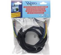 Wpro Câble HO7 RNF 3G6 sans prise – 1,45 m – pour appareil de cuisson >5750 W