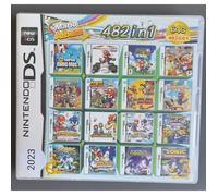 482 Games in 1 NDS Game Pack Card Super Combo Cartridge for Nintendo DS 2DS 3DS New3DS XL MODELE 2023
