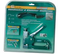[48440] BRÜDER MANNESMANN Kit Agrafeuse Cloueuse Acier + dégrafeur