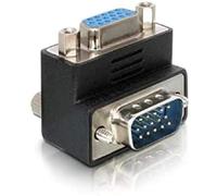 [48500001] DELOCK Adaptateur vga coudé 90° (haut) m/f