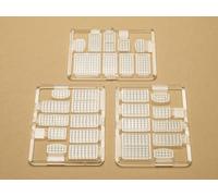 48652 Auhagen Ho Set Fenêtres pour Bâtiments Industriels 30 Pièces Échelle 1:87