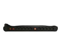 [48652] CHACON Multi-prises - 10x 16 A - 2 interrupteurs + sécurité / surtens...