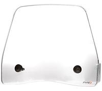 4872 - accessoire de pare-brise à main en forme de dôme compatible avec H.O.N.D.A. nhx 110 lead 2008-2013 COULEUR TRANSPARENTE