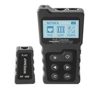 -488 LCD Network PoE Checker Network Cable Tester for CAT5e/CAT6/CAT6a RJ45 Network Cable Continuity Checking