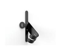 Meliconi 489002 Wall Bike Holder Argenté Black