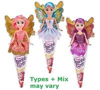 4894680003262 - Lot 3 Poupées Fées Zuru Sparkle Girlz 33 cm - Princesses Ailées