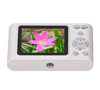 48MP 1080p 16x Zoom Anti-Shake Timed Photography Compact Nigital Camera Beauty Effets La Lecture de La Voix pour Les Activités Intérieures Abs/Noir (White)