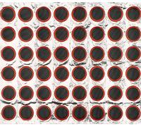 48pcs Bike Tire Patch Gummi Self Adhäsive Fahrradpunktionsreparatur für Mountain Road Rund 25mm