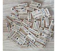 48pcs Lust Tower Blocks Jeux De Couple, Tour De Blocs De Construction De Rencontres De Couple Super Coquins FrançAis, Jeux D'empilage En Bois D'Amour Pour La Saint-Valentin Et La SoiréE Romantique
