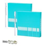 48pcs Nettoyeur D'oreille Adhésif, Décapant De Collante, Bâton De Creusement Portable, BâTon De Nettoyage Des Oreilles Collant, Cotons Tiges Collants RéUtilisables Doux Pour Enlever Le CéRumen