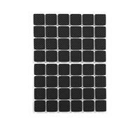 48pcs Pieds en Caoutchouc antiderapant Patin Autocollant protecteurs de Meubles protecteurs Auto-adhésifs Feutre antidérapants Pinces poignées de canapé pour Surfaces de Plancher dures