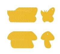 48pcs Pièges à Insectes, Anti Moucherons Interieur, Imperméables et Non Toxiques, pour Intérieur et Extérieur