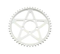 48T 48 dents Sprocket arrière 106L Chaîne compatible avec les vélos de motocross électriques similaires à un ajustement universel de moto(48T 106L Set)