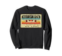 48th Birthday Best of 1978 Retro Bday Cassette Tape Vintage Sweatshirt