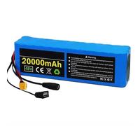 48V 13S3P 20Ah Batteries Lithium-ION Étanches pour Vélos Électriques Batterie Haute Puissance avec Chargeur pour 50W 150W 250W 350W 500W 700W Moteur XT60