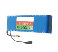 48V 18AH 13S3P Replacement Battery Pack for Vélo Électrique Batterie Lithium-ION Longue Durée pour Trottinette Pliable Battery Étanche pour Électrique Scooter T