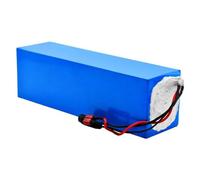 48V 20Ah 13S4P Batteries pour vélos électriques Chargeur inclus Batterie lithium-ion rechargeable Boîtier en PVC étanche Compatible avec les moteurs de 50 à 1000 W 48V 20Ah,T+DC