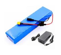 48V 20AH Batterie pour Scooter Électrique Et Vélo Électrique Batterie Lithium-ION Rechargeable Matériau PVC Étanche Batterie Li-ION Longue Autonomie pour Trottinettes Pliables T