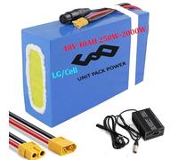 48V 40Ah Batterie 2000W - Batterie de vélo électrique pour 1500W 2000W E- Scooter/Ebike - litio Batterie 48Volt