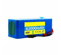 48V 62AH 13S3P Batteries Lithium-ION Étanches pour Vélos Électriques Lithium ION Battery Pack pour Scooter Électrique with 54.6V 2A Charger XT30+JST
