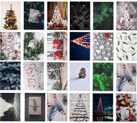 48x Noël Cartes cadeaux avec enveloppes Enveloppe - Cartes de voeux - Cartes - Cartes postales - Cartes de Noël designs modernes avec enveloppes