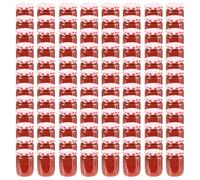 48x Pots à Confiture avec Couvercles Doré Verre 230 ml Bocaux Conserves vidaXL