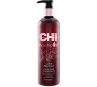 (€ 49,97/1L) CHI Farouk Rose Hip Huile Protéctrice Conditioner + Pompe 340ml De