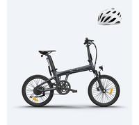 (49,99 € articles supplémentaires inclus) ADO Air 20S VTT pliant, vélo électrique avec amortisseur - Fourche avec amortisseur / Air Gris