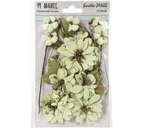 49 ET MARCHÉ PÉTALES DE JARDIN 12/PKG menthe, Taille unique