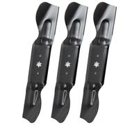 490-110-C187 Lot de 3 lames de tondeuse compatibles avec Cub Cadet ZT2 ZT3 Ultima 60 kW FAB - Lame de mulching haute levage compatible avec Cub Cadet/MTD/Troy Bilt 152,4 cm, remplace 742P05620 742